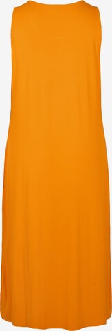 Zizzi Dress 'CARLY' in Orange