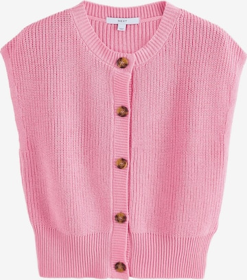 Next Kardigán - rózsaszín: elől