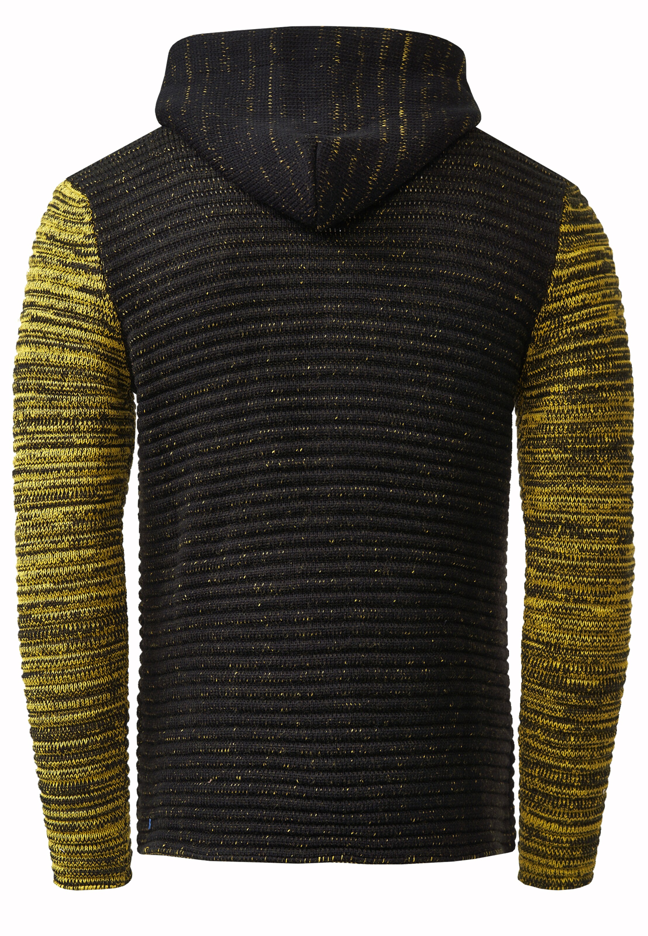 Rusty Neal Strickjacke in Schwarz