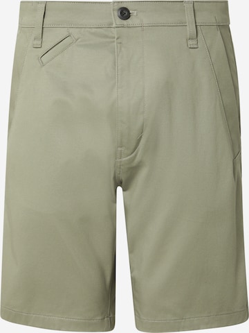 G-STAR Слим фит Панталон Chino 'Bronson 3.0' в зелено: отпред