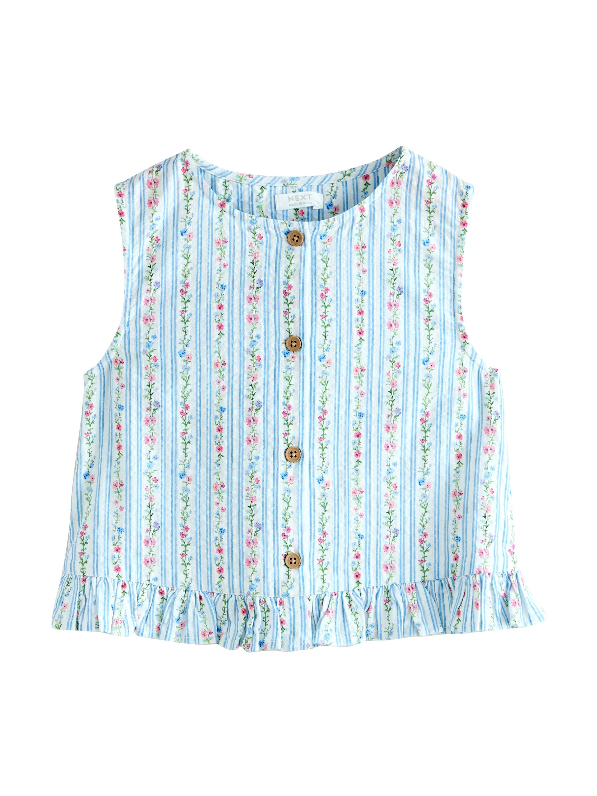 Next Блузка в Синий: спереди