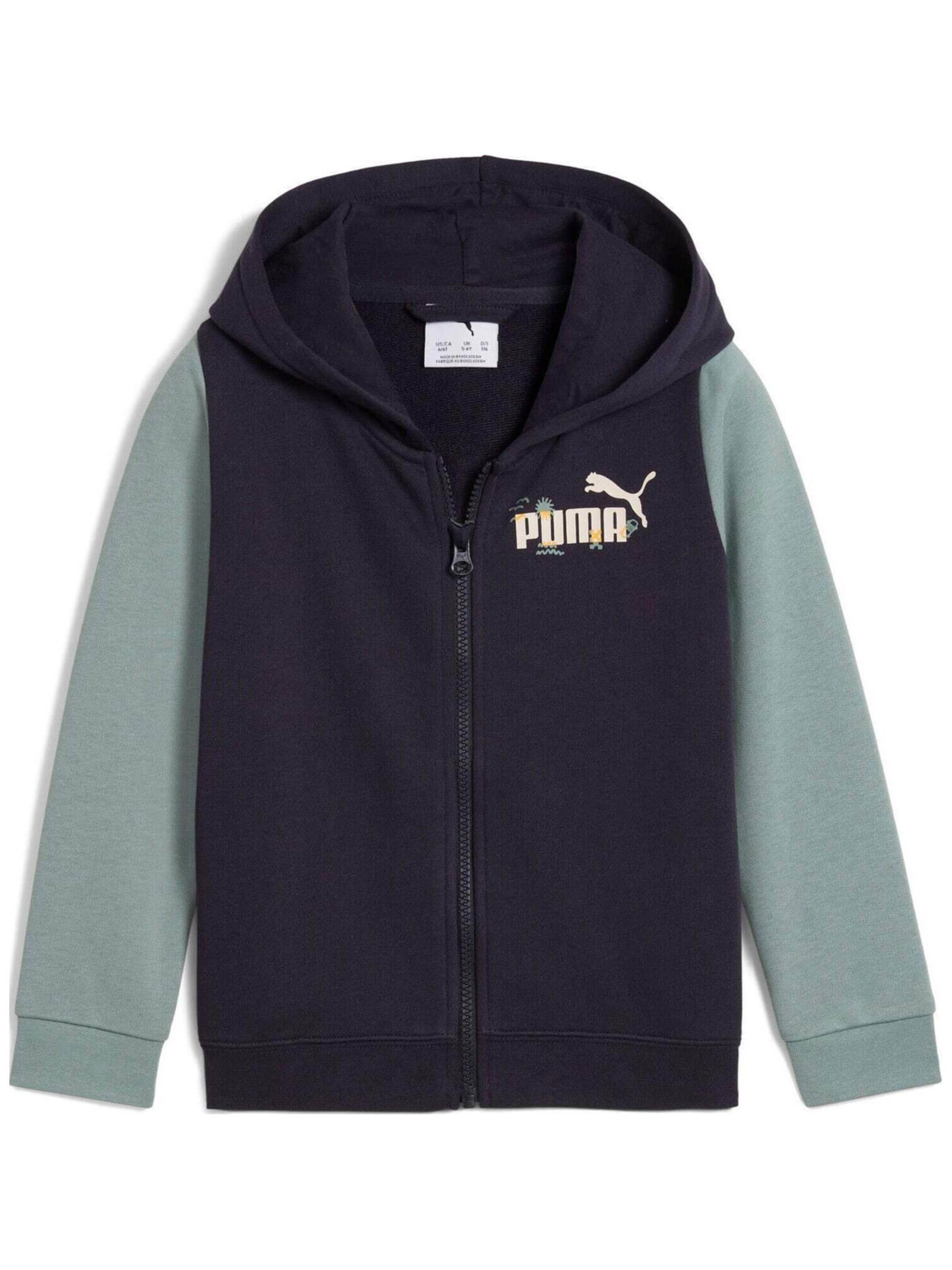 PUMA Sweatvest 'Puma Sandy Adventures Hoodie Full-zip Tr Ps' in Blauw