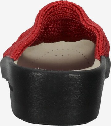 Arcopedico Slippers in Red