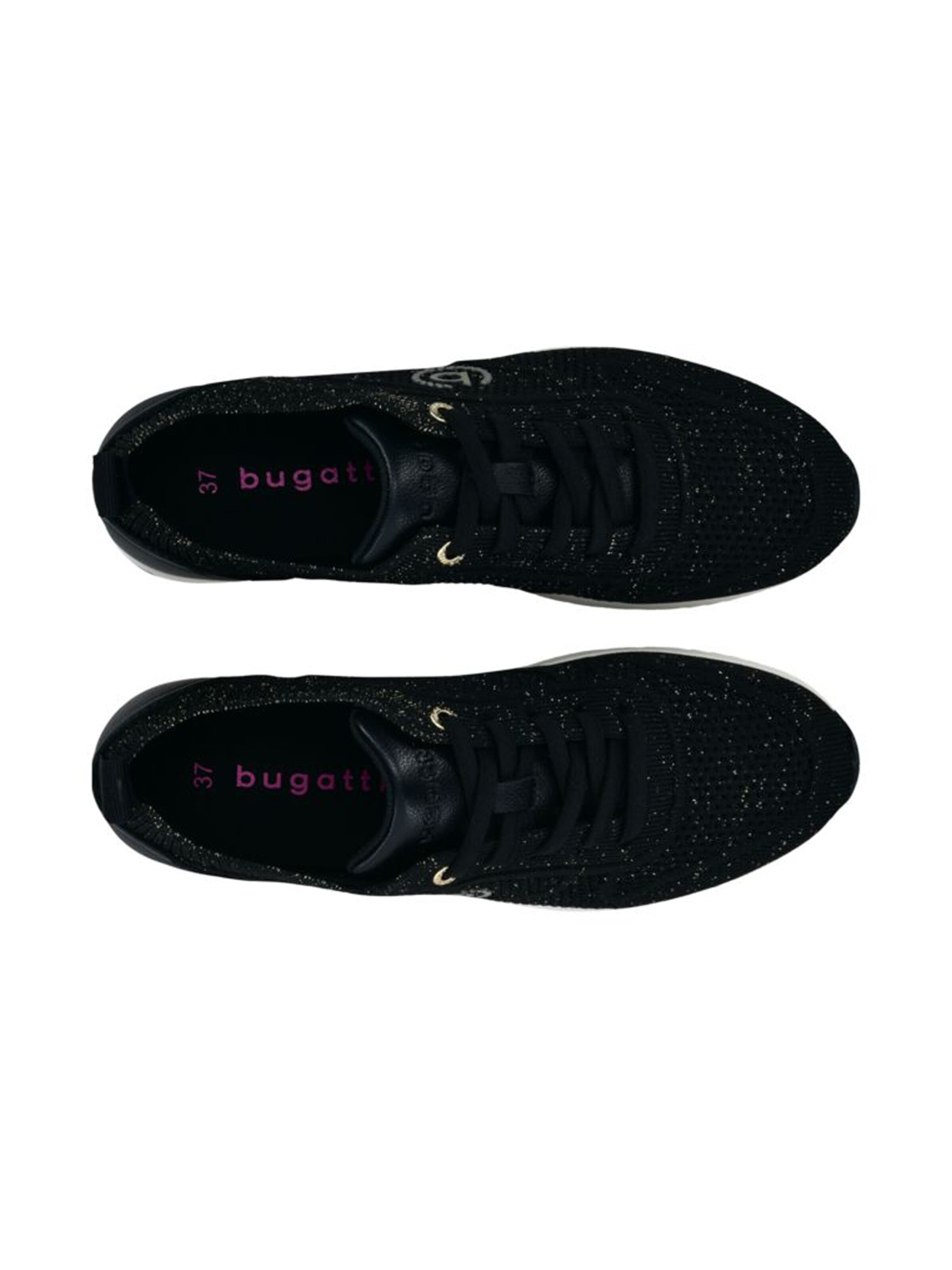 bugatti Matalavartiset tennarit värissä musta