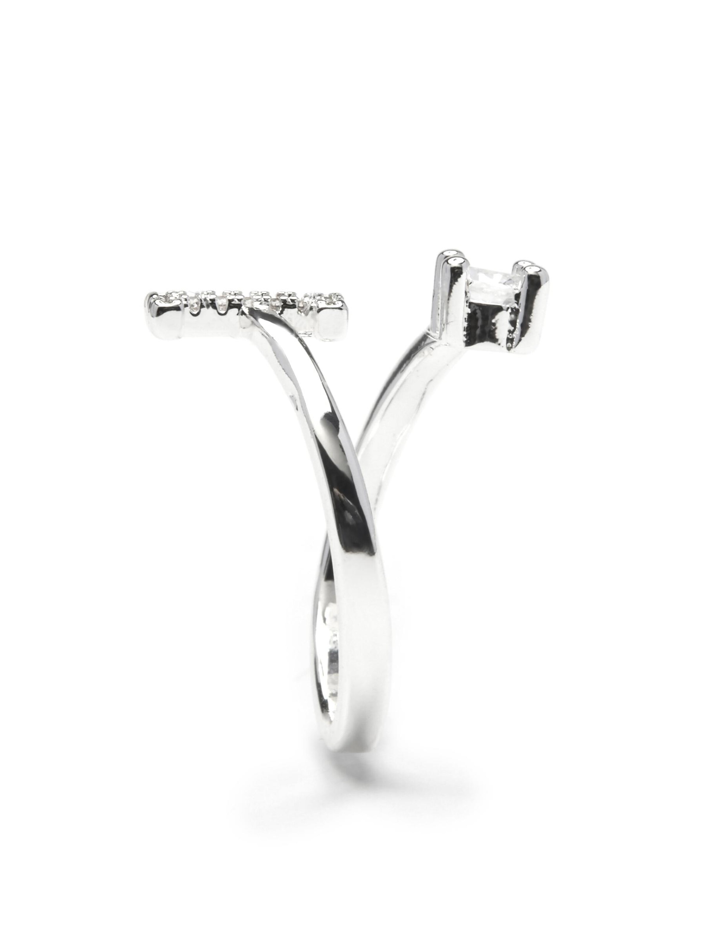 Luxenter Ring 'Alphabet I' in Silver