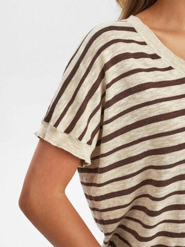 NÜMPH Pullover 'KIKI' i beige