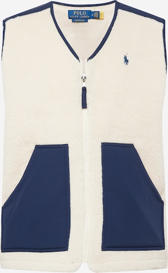 Polo Ralph Lauren Bodywarmer in de kleur Crème / Navy, Productweergave