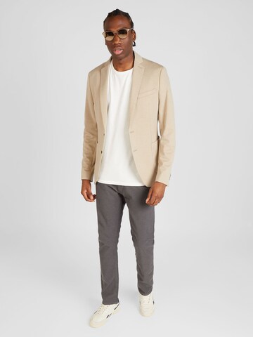 s.Oliver BLACK LABEL Slim Fit Sakko in Beige