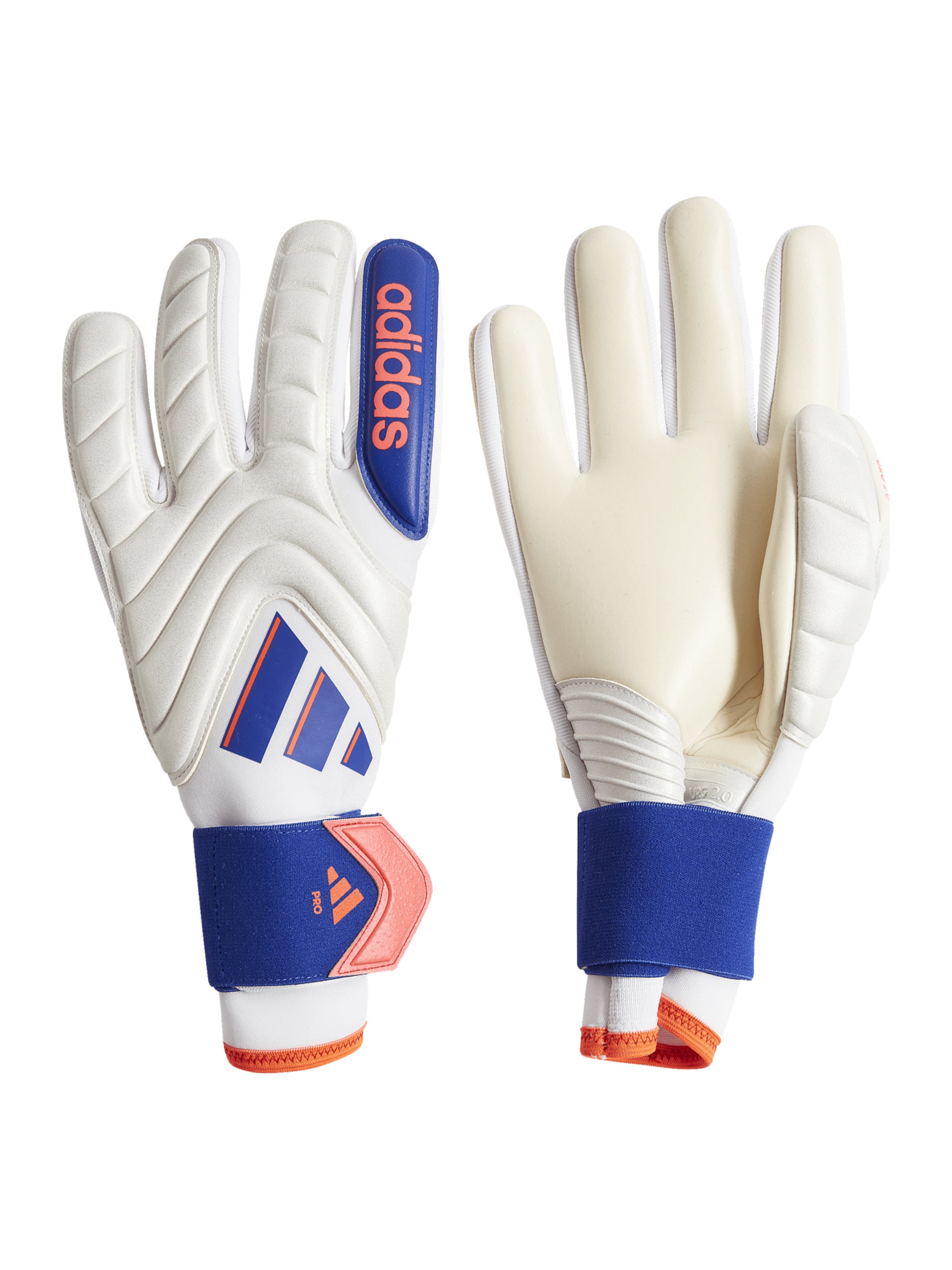 ADIDAS PERFORMANCE Športové rukavice 'Copa Pro' - Biela: predná strana