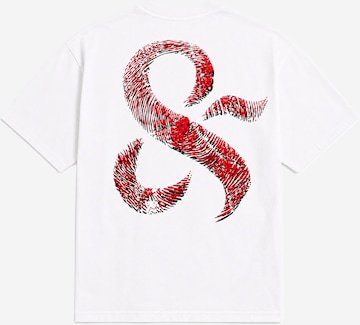T-Shirt Perfect&Basic en blanc : devant