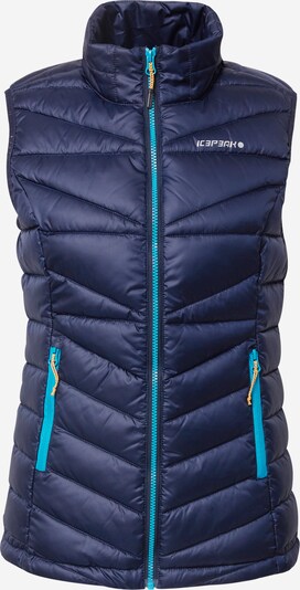 ICEPEAK Sportsvest 'BERGA' i marine / aqua, Produktvisning
