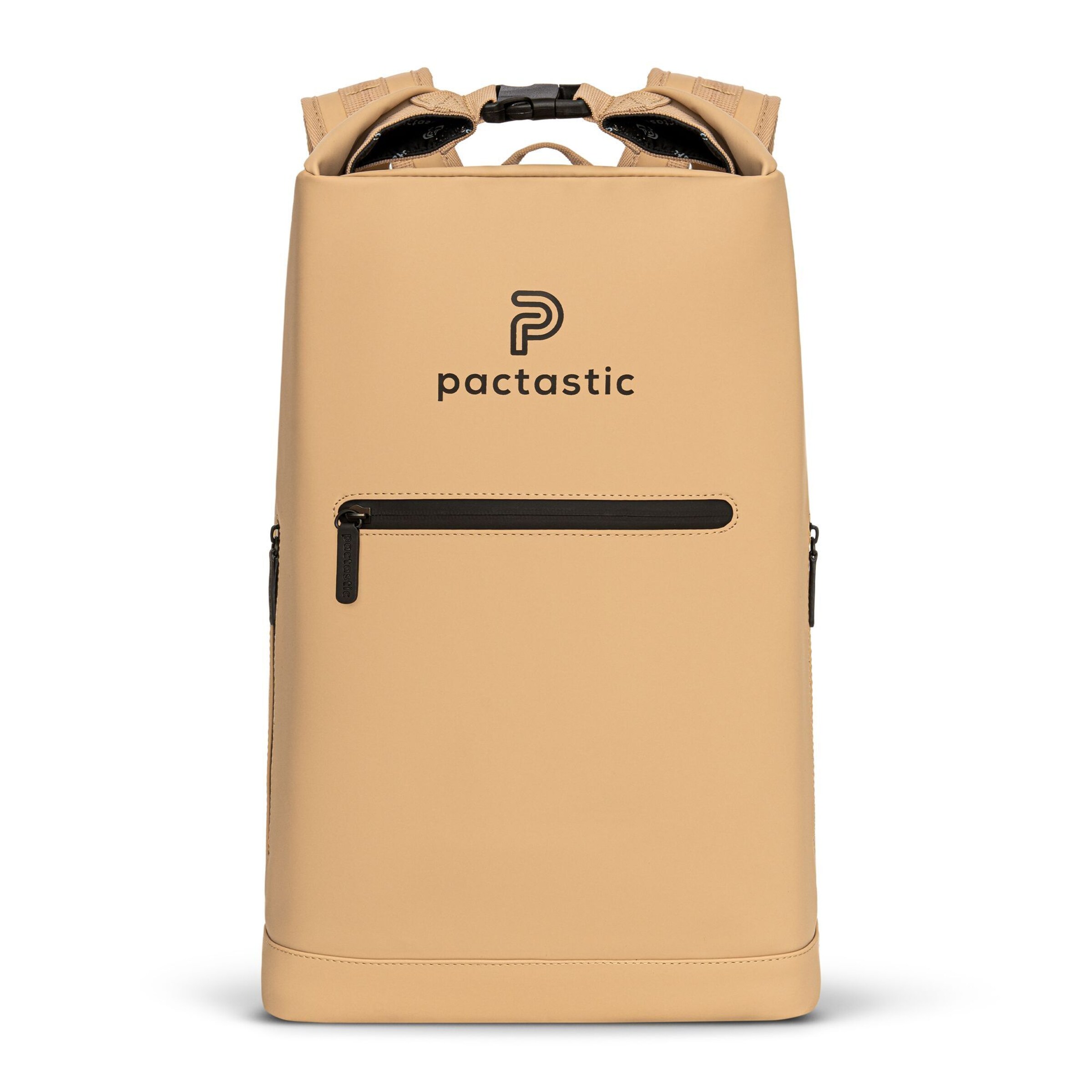 Pactastic Rugzak in Beige: voorkant