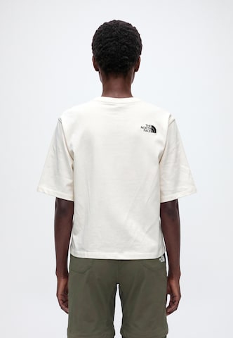 Tricou de la THE NORTH FACE pe alb