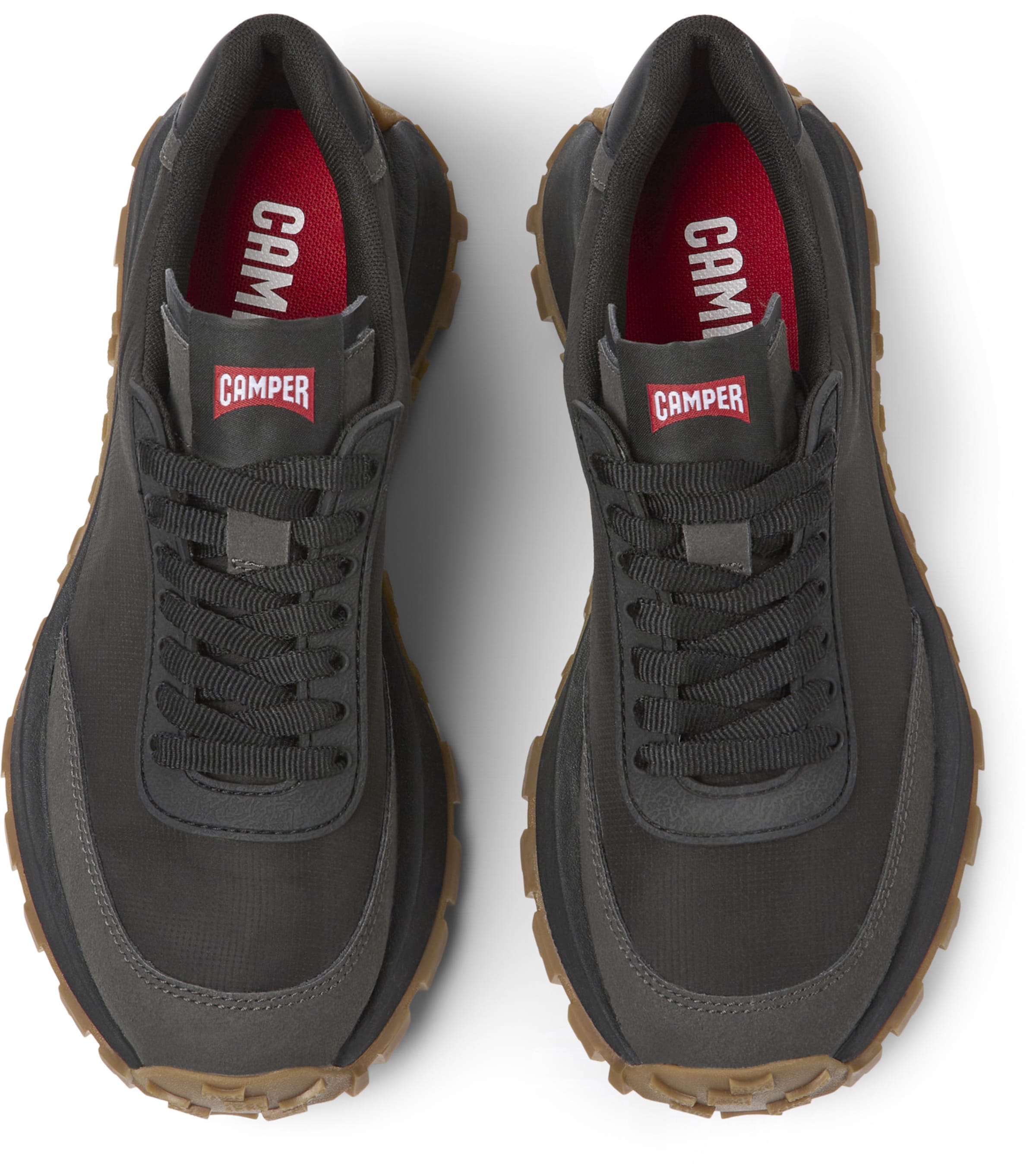 CAMPER Sneakers laag 'Drift Trail' in Zwart