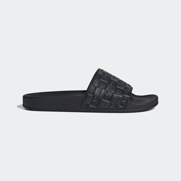 ADIDAS ORIGINALSNatikače s potpeticom 'ADILETTE' - crna boja