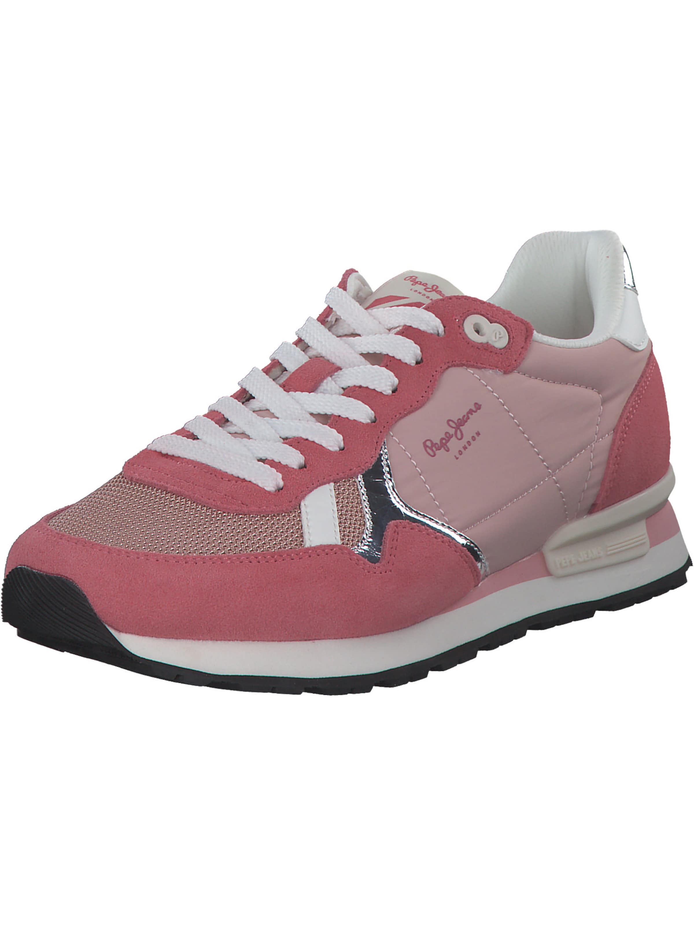 Baskets basses Brit Pepe Jeans en Rose Rose ABOUT YOU
