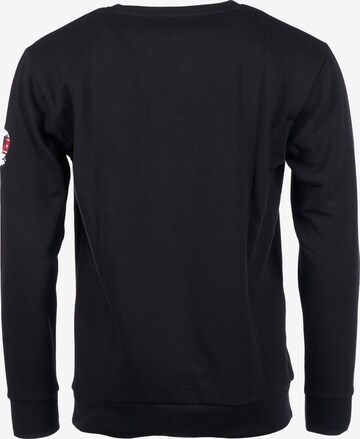 TOP GUN Sweatshirt in Zwart