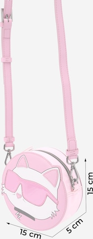 Karl Lagerfeld Tasche in Pink