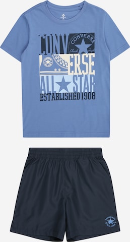 Set 'SNEAKER' di CONVERSE in blu: frontale