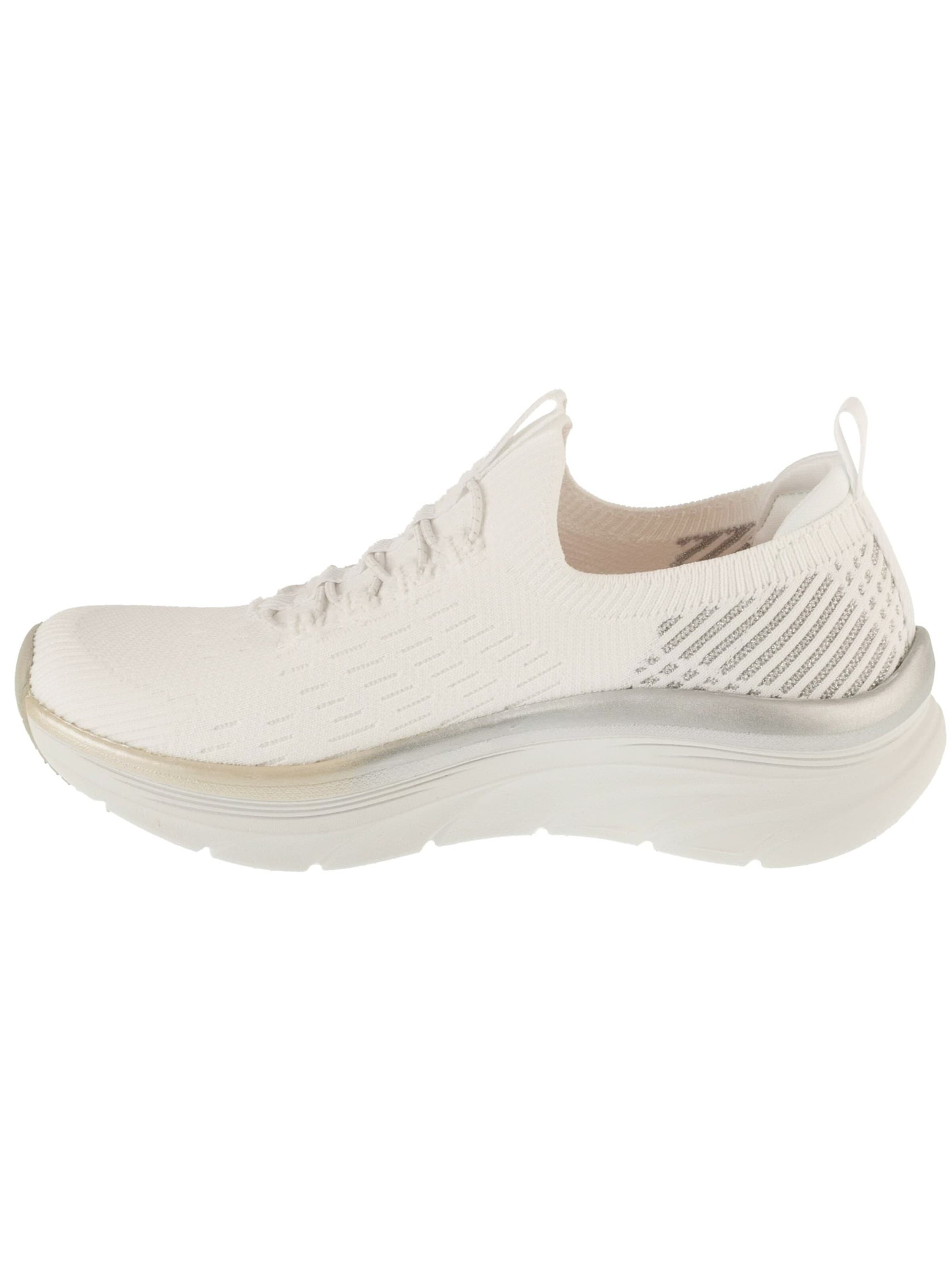 SKECHERS Sneaker low 'Skechers D'Lux Walker Let It Glow'‌‌‌‌‌‌ in Weiß
