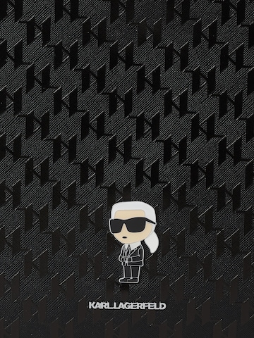 Sac d’ordinateur portable Karl Lagerfeld en noir