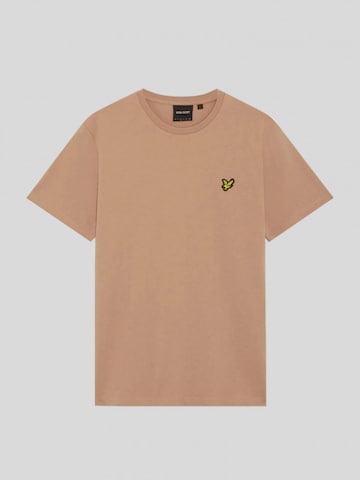 Lyle & Scott T-Shirt in Braun: Vorderseite