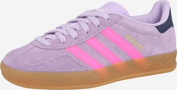 purpurinė ADIDAS ORIGINALS Sportbačiai 'GAZELLE': priekis