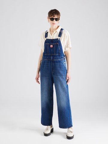 Monki Loosefit Kantáros farmer - kék