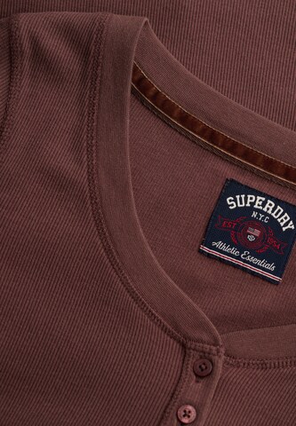 T-shirt Superdry & Co en marron