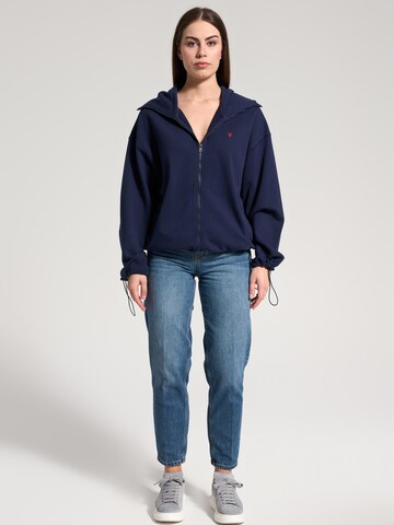 Veste de survêtement 'Sabine' NOWIHT en bleu