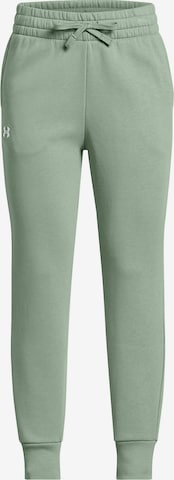 UNDER ARMOUR Sporthose in Grün: Vorderseite