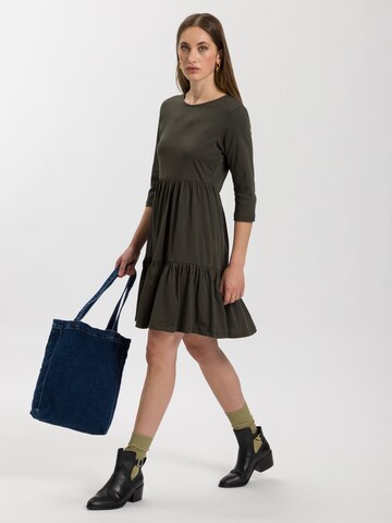 CROSS JEANS Kleid '92199' in Grün
