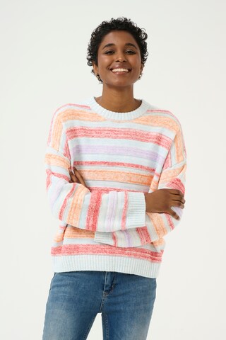 Pull-over 'Fiona' CULTURE en mélange de couleurs : devant