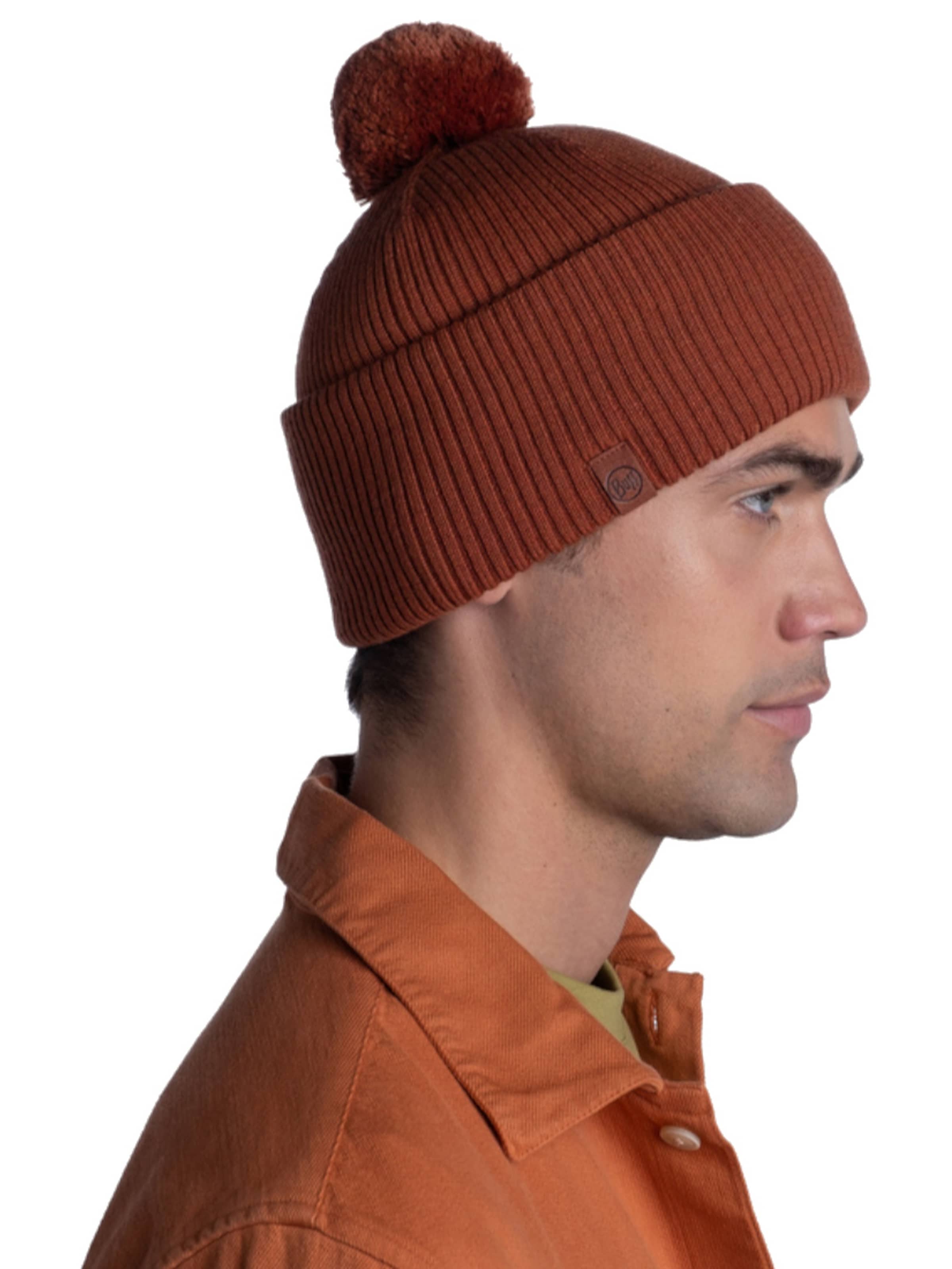 BUFF Muts 'Buff Tim Merino Hat Beanie' in Oranje