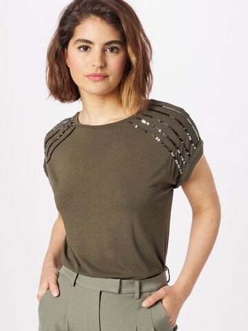 ABOUT YOU - Camiseta 'Denise' en verde: frente