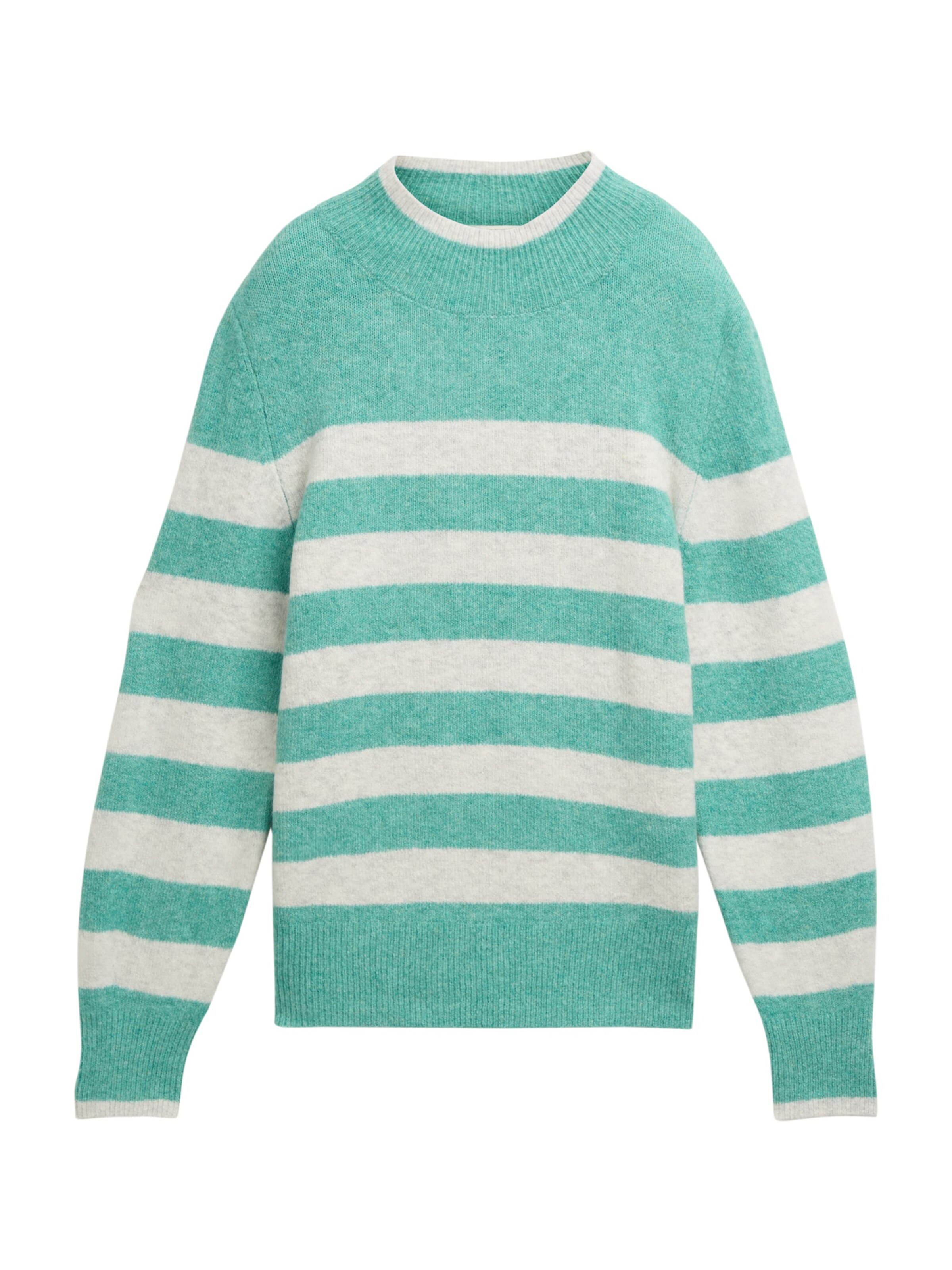 TOM TAILOR DENIM Kampsun, värv roheline: eest vaates