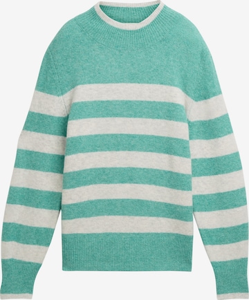 TOM TAILOR DENIM Trui in Groen: voorkant