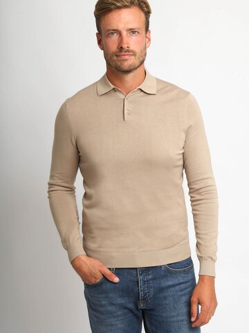 Suitable Shirt in Beige: front