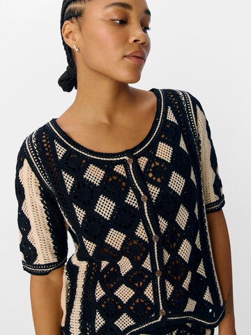 OBJECT Gebreid vest 'OBJWasila' in Beige