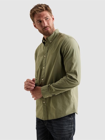 Coupe regular Chemise 'American Classic shirt in poplin with stretch' PME Legend en vert
