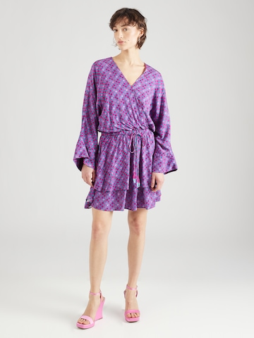 Harper & Yve Dress in Purple: front