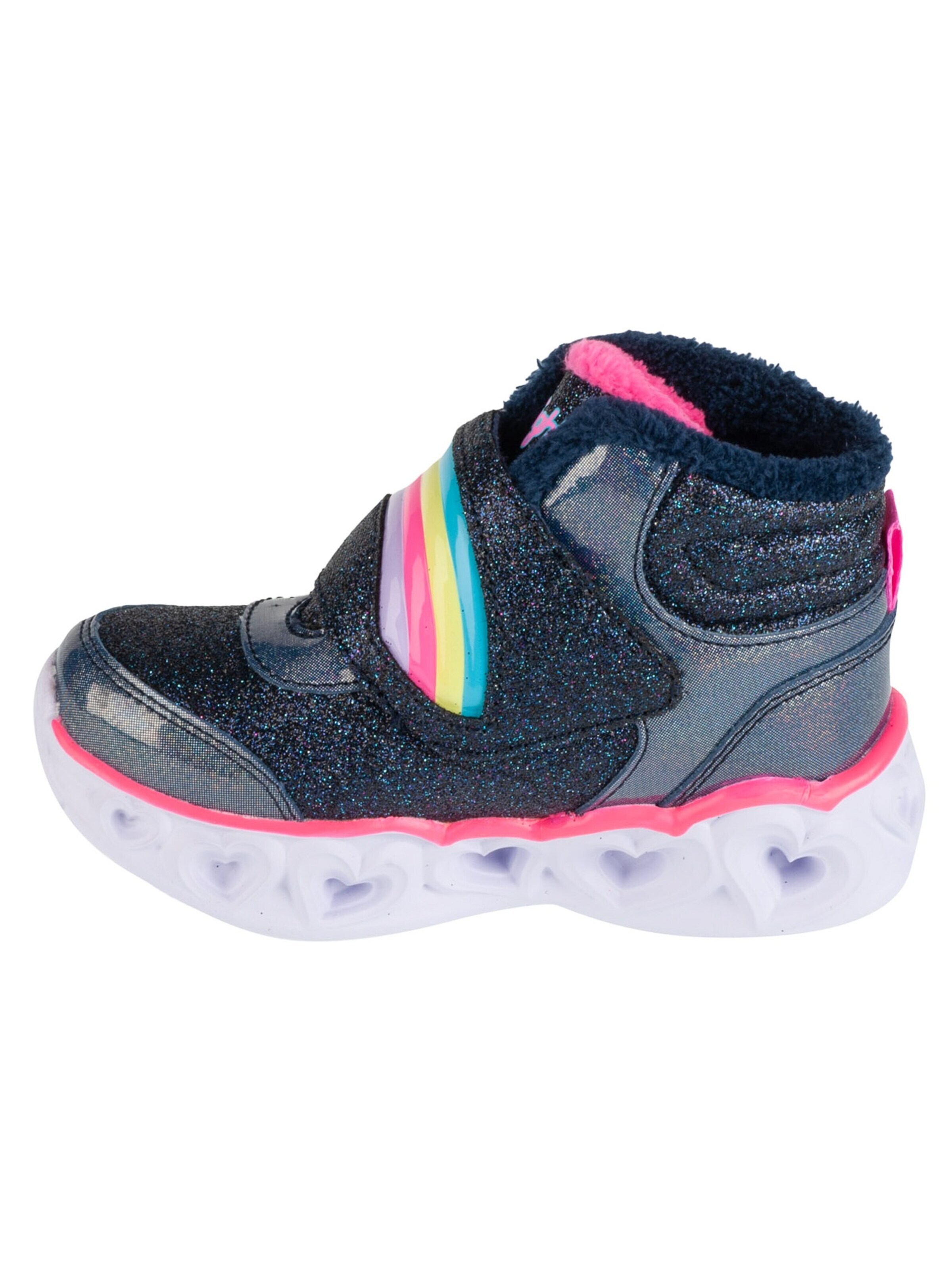 SKECHERS Stiefel 'Skechers Heart Lights - Brilliant Rainbow'‌‌ in 23 in dunkelblau, Produktansicht
