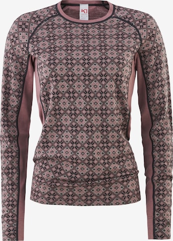 Kari Traa Funktionsshirt 'Rose Light' in Braun: predná strana