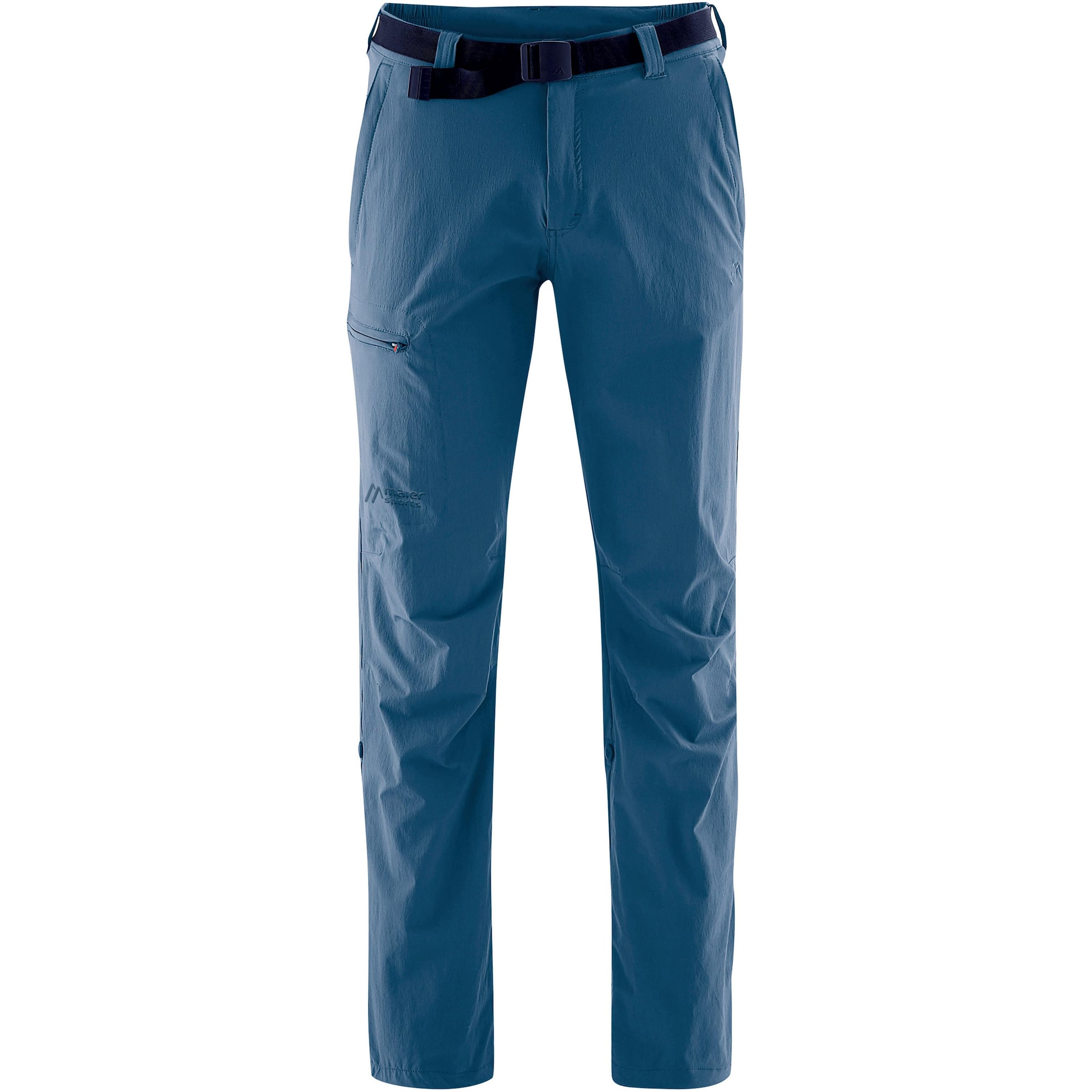 Maier Sports Regular Outdoor Pants 'Nil' in Blue: front