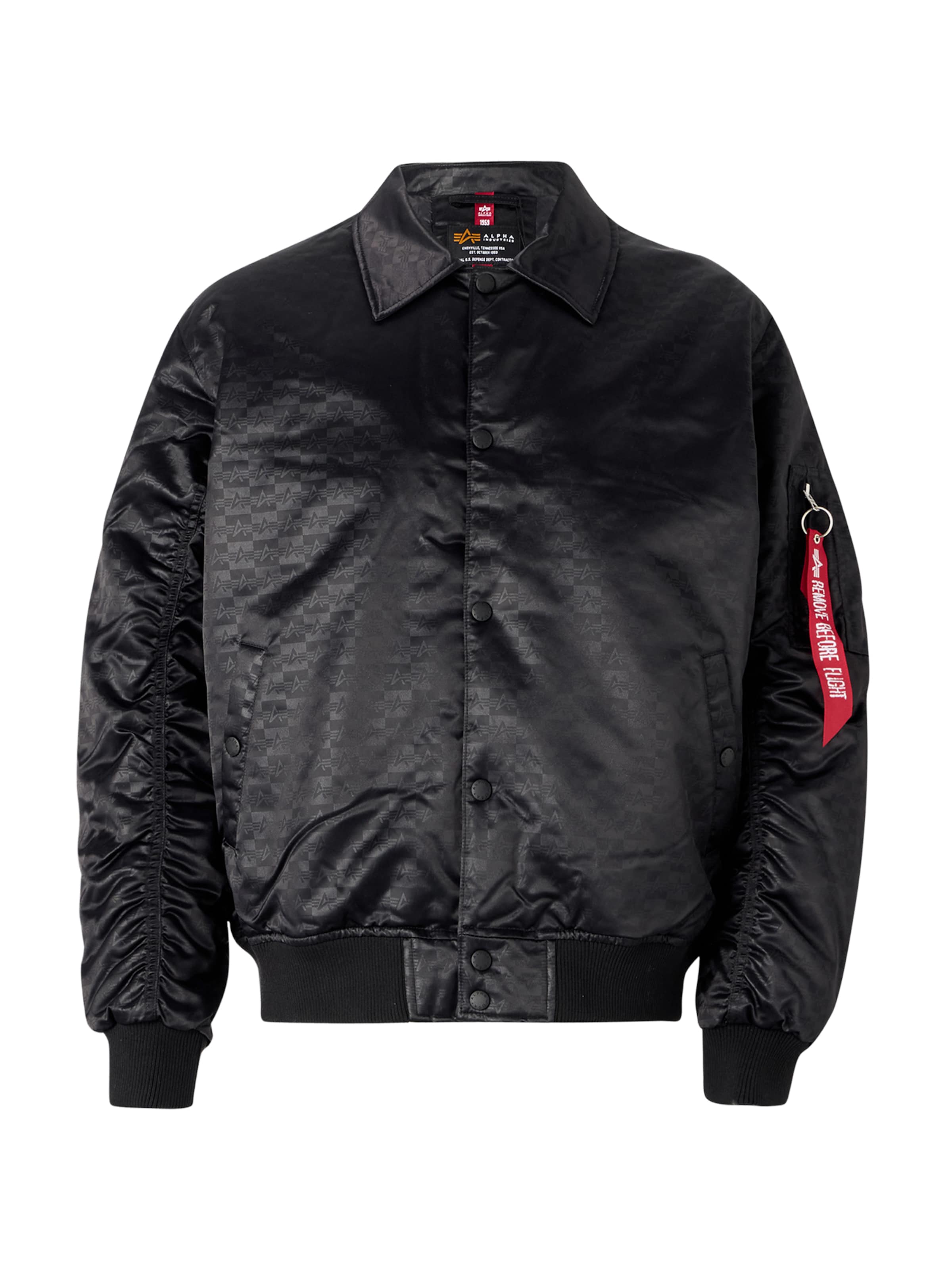 ALPHA INDUSTRIES Kurtka przejściowa w rozmiarze XXL w kolorze antracytowy / czarnym, Podgląd produktu