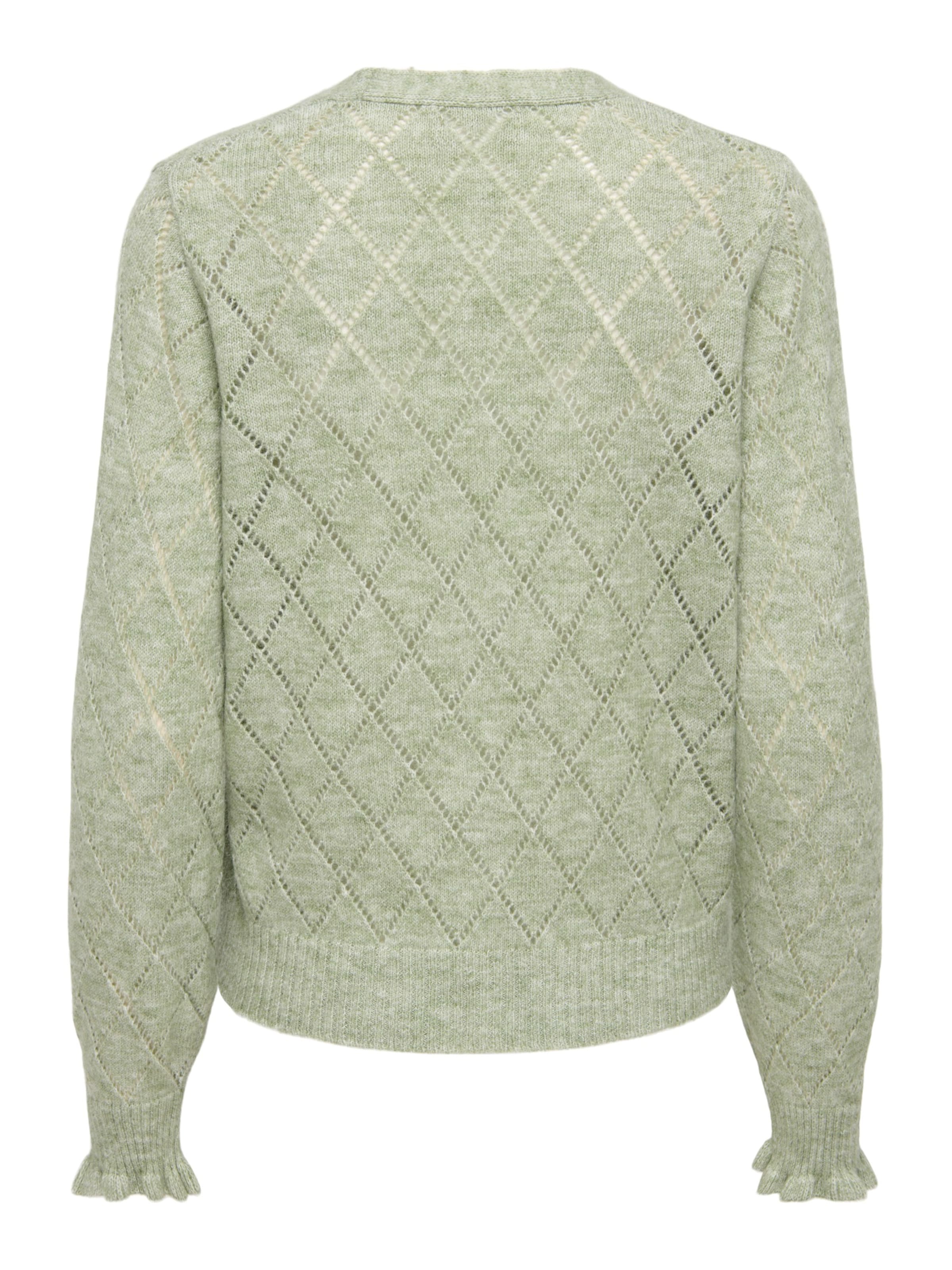 JDY Strickjacke 'LETTY' in Grün