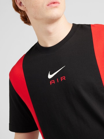 melns Nike Sportswear T-Krekls 'AIR'