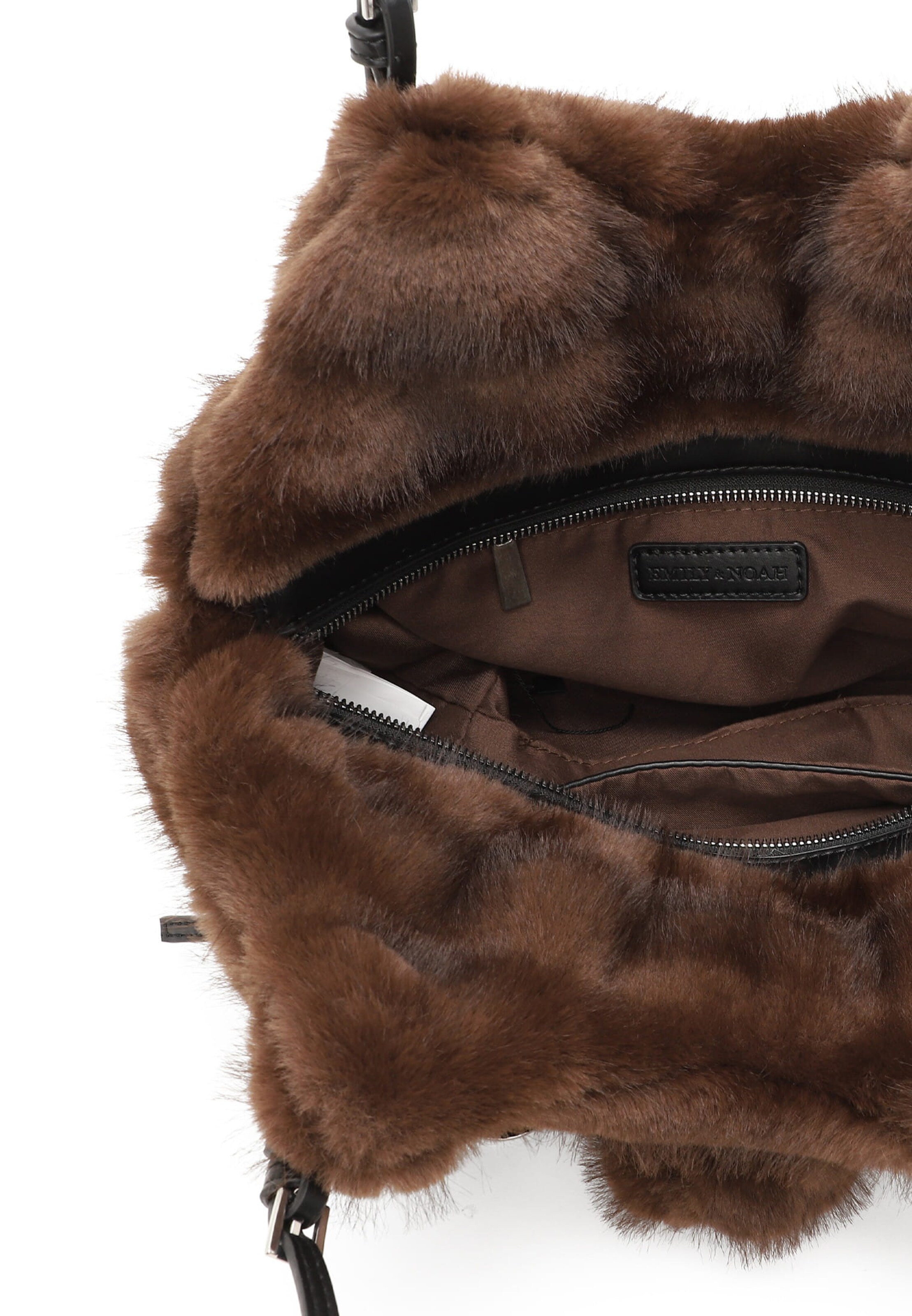 Emily & Noah Schultertasche 'E&N Linette' in Braun