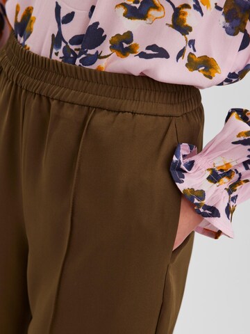 VERO MODA Обычный Штаны 'Vicky' в Коричневый