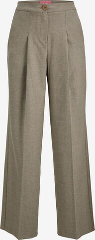 JJXX Loose fit Trousers with creases 'Pip' in Beige: front